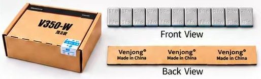T9-V350W Adhesive Wheel Balance Weights – 5g × 12